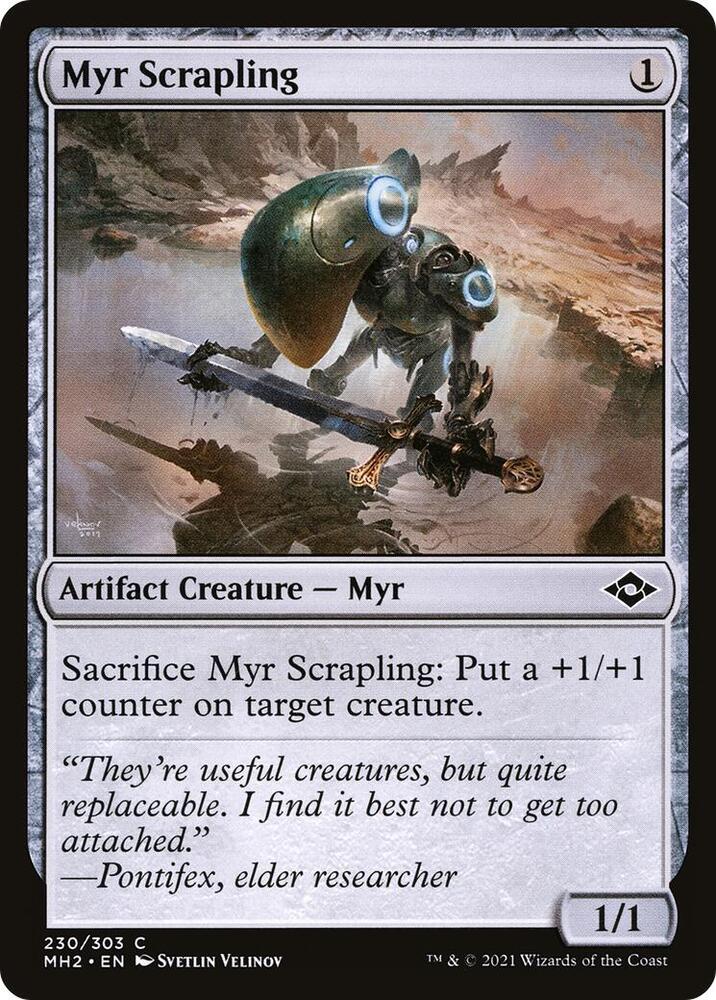 Myr Scrapling (230) [Modern Horizons 2]