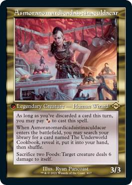 Asmoranomardicadaistinaculdacar (Retro Frame) (Foil Etched) (417) [Modern Horizons 2]