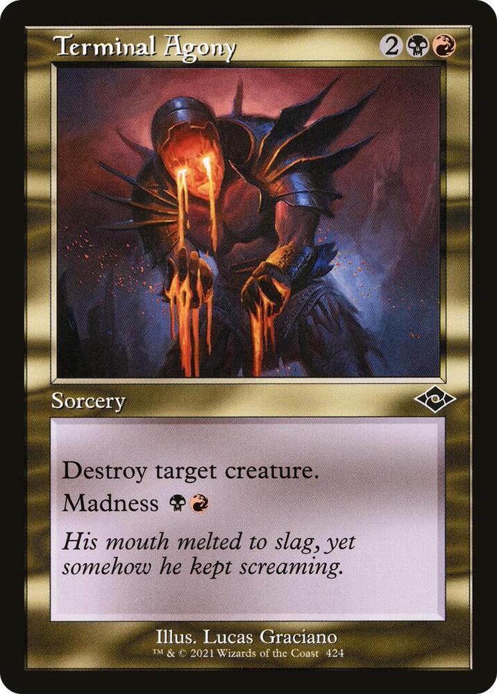 Terminal Agony (Retro Frame) (424) [Modern Horizons 2]