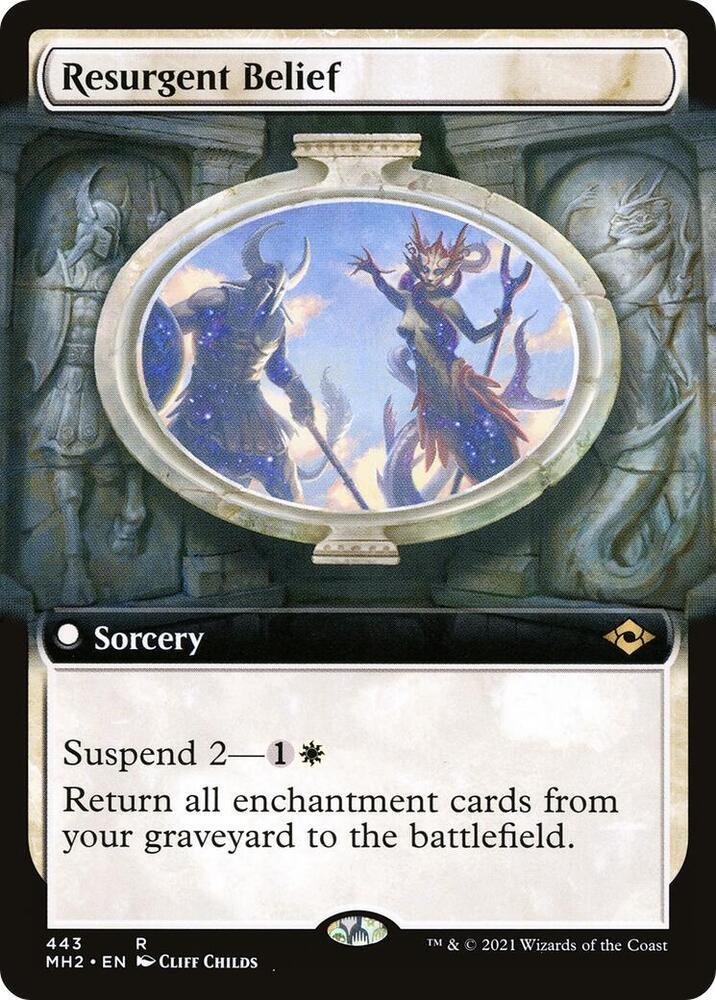 Resurgent Belief (Extended Art) (443) [Modern Horizons 2] [Extended Art]