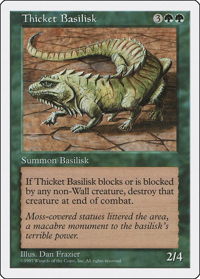Thicket Basilisk (331) [Fifth Edition]