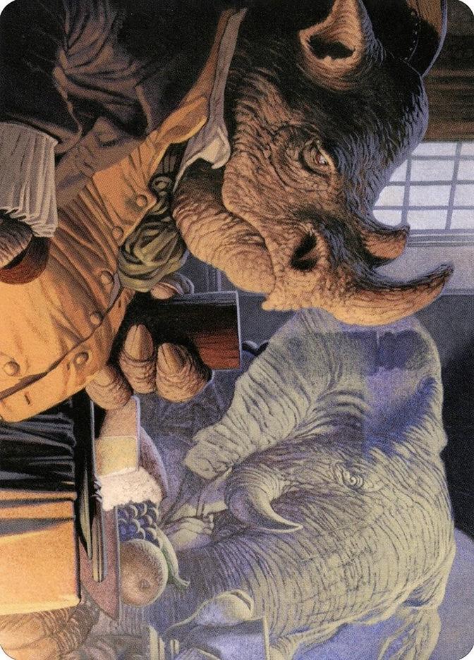 Late to Dinner Art Card (3) [Modern Horizons 2 Art Series]