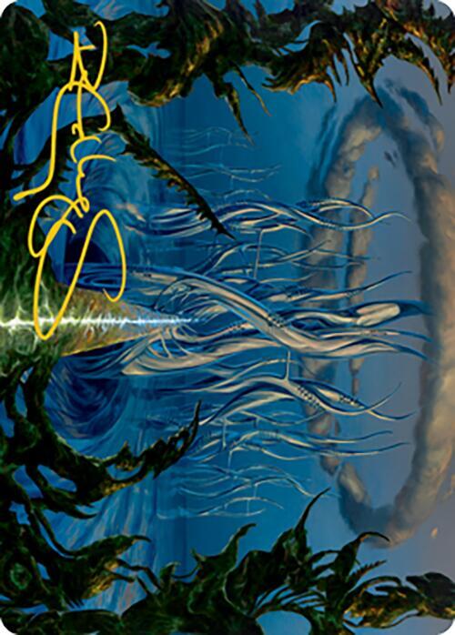 Tanglepool Bridge Art Card (Gold-Stamped Signature) (80) [Modern Horizons 2 Art Series]