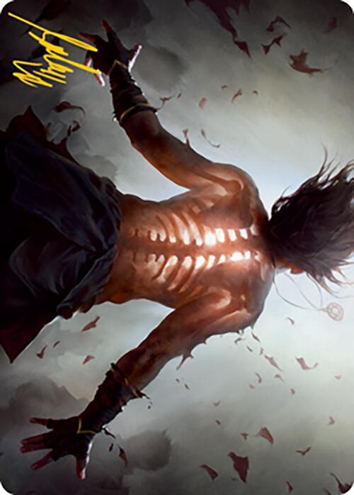 Piercing Rays Art Card (Gold-Stamped Signature) (4) [Modern Horizons 2 Art Series]
