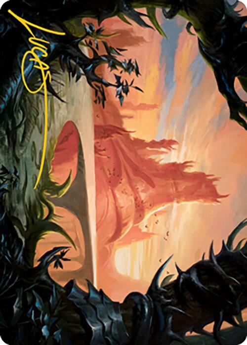 Slagwoods Bridge Art Card (Gold-Stamped Signature) (79) [Modern Horizons 2 Art Series]