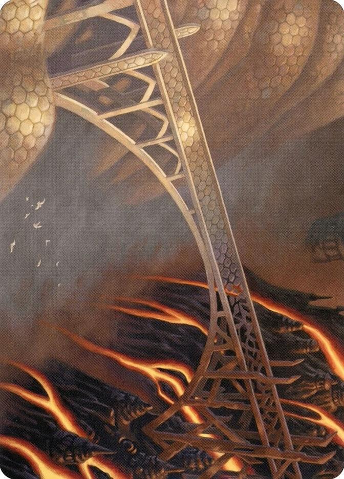 Rustvale Bridge Art Card (77) [Modern Horizons 2 Art Series]