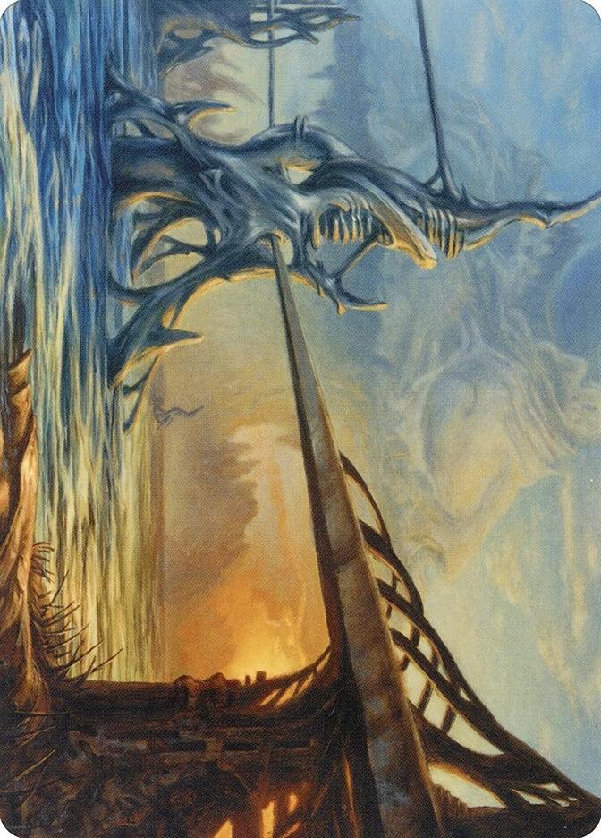 Razortide Bridge Art Card (76) [Modern Horizons 2 Art Series]