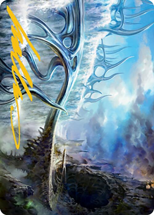 Mistvault Bridge Art Card (Gold-Stamped Signature) (75) [Modern Horizons 2 Art Series]