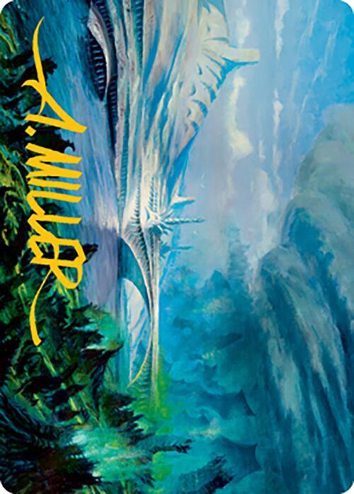 Goldmire Bridge Art Card (Gold-Stamped Signature) (74) [Modern Horizons 2 Art Series]