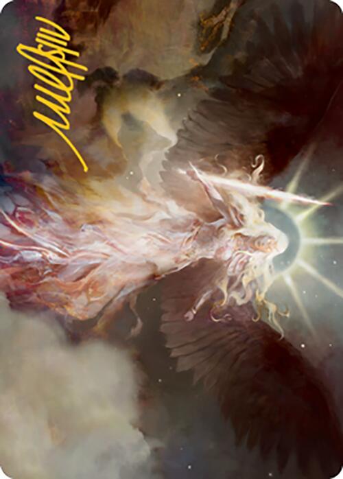Serra's Emissary Art Card (Gold-Stamped Signature) (8) [Modern Horizons 2 Art Series]
