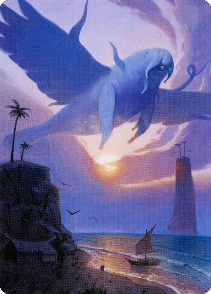Aeromoeba Art Card (11) [Modern Horizons 2 Art Series]