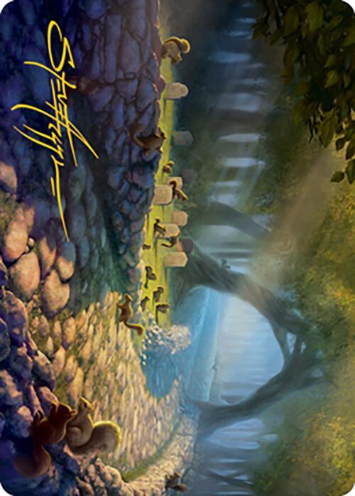 Squirrel Sanctuary Art Card (Gold-Stamped Signature) (70) [Modern Horizons 2 Art Series]