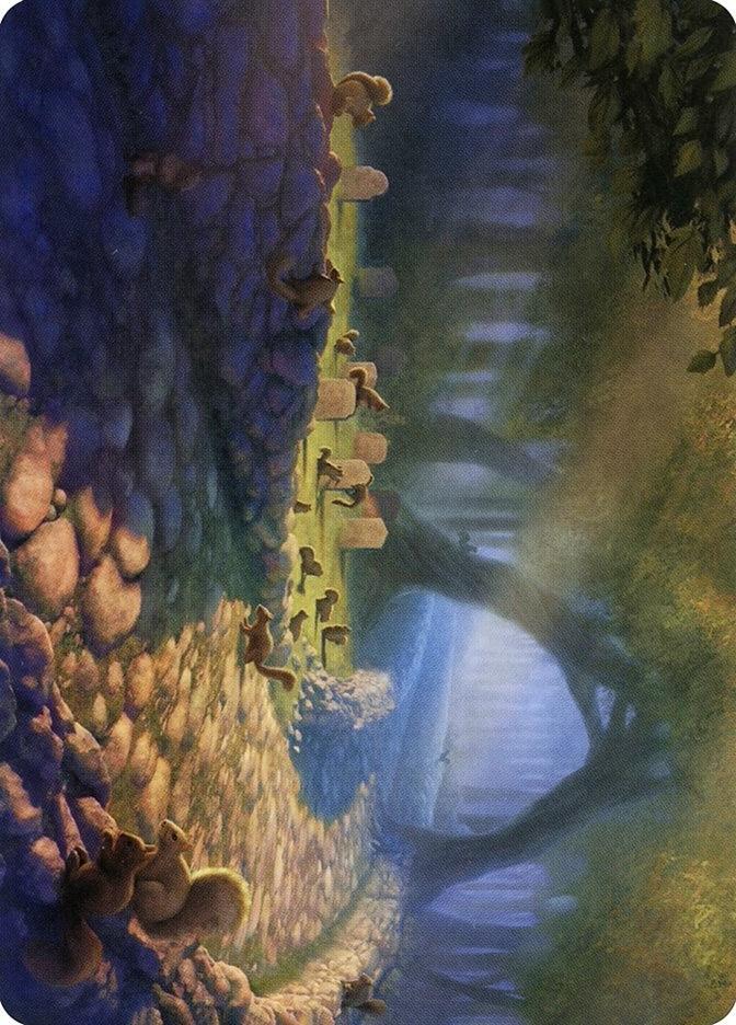 Squirrel Sanctuary Art Card (70) [Modern Horizons 2 Art Series]