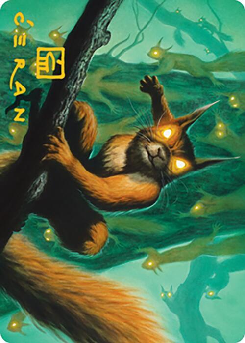 Chatterstorm Art Card (Gold-Stamped Signature) (69) [Modern Horizons 2 Art Series]