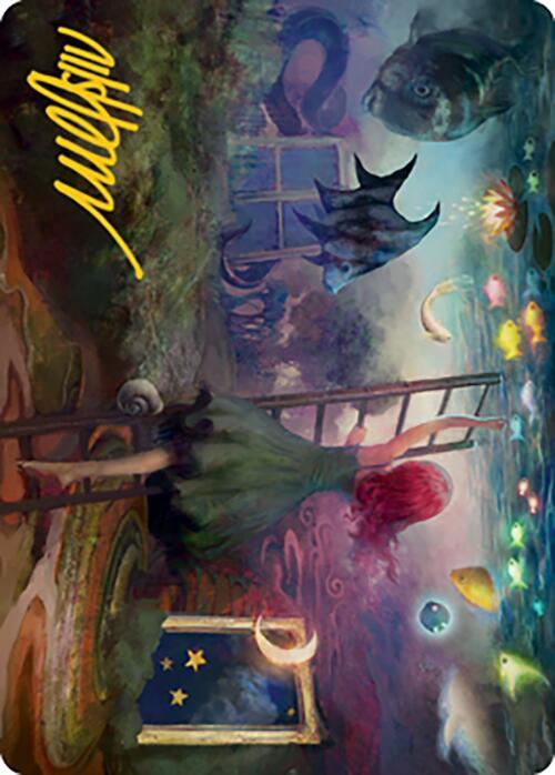 Lucid Dreams Art Card (Gold-Stamped Signature) (14) [Modern Horizons 2 Art Series]