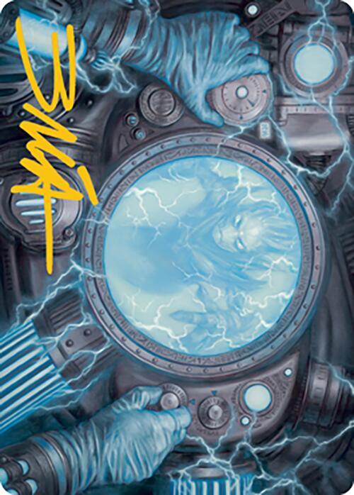 Recalibrate Art Card (Gold-Stamped Signature) (17) [Modern Horizons 2 Art Series]