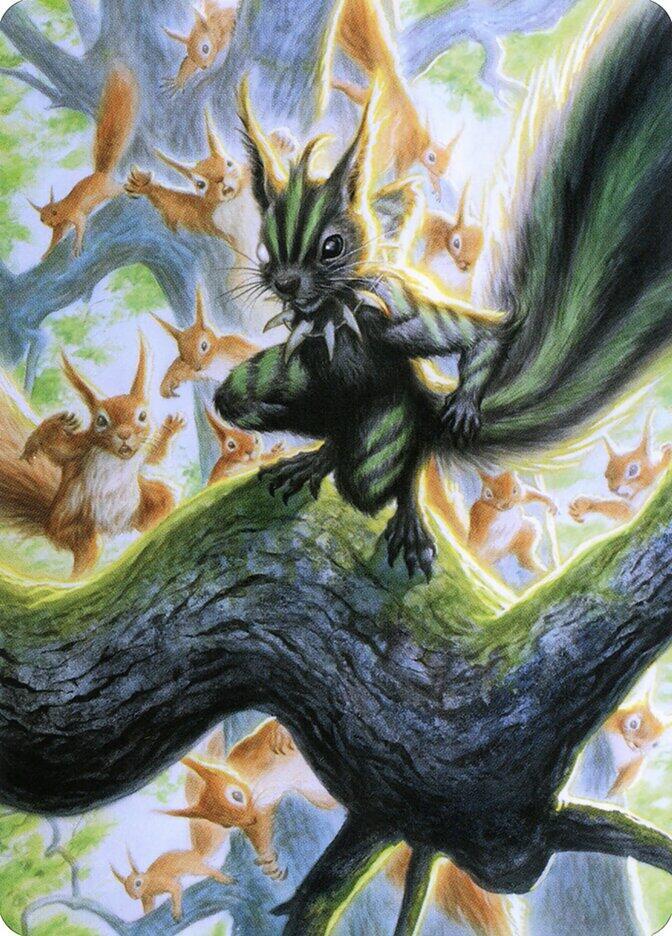 Chatterfang, Squirrel General Art Card (67/81) [Modern Horizons 2 Art Series]