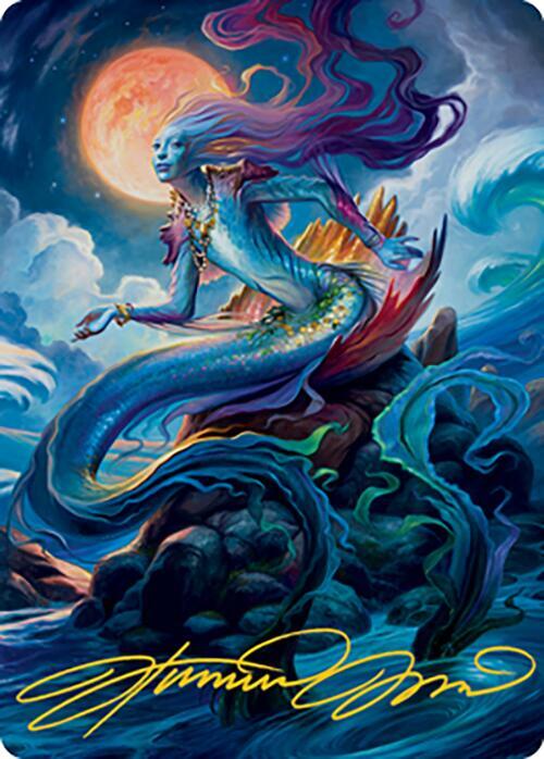 Svyelun of Sea and Sky Art Card (24/81) (Gold-Stamped Signature) [Modern Horizons 2 Art Series]