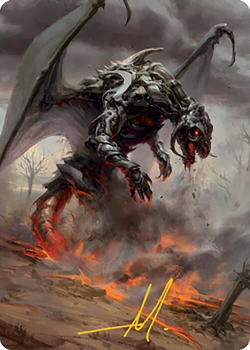 Scion of Draco Art Card (Gold-Stamped Signature) (62) [Modern Horizons 2 Art Series]