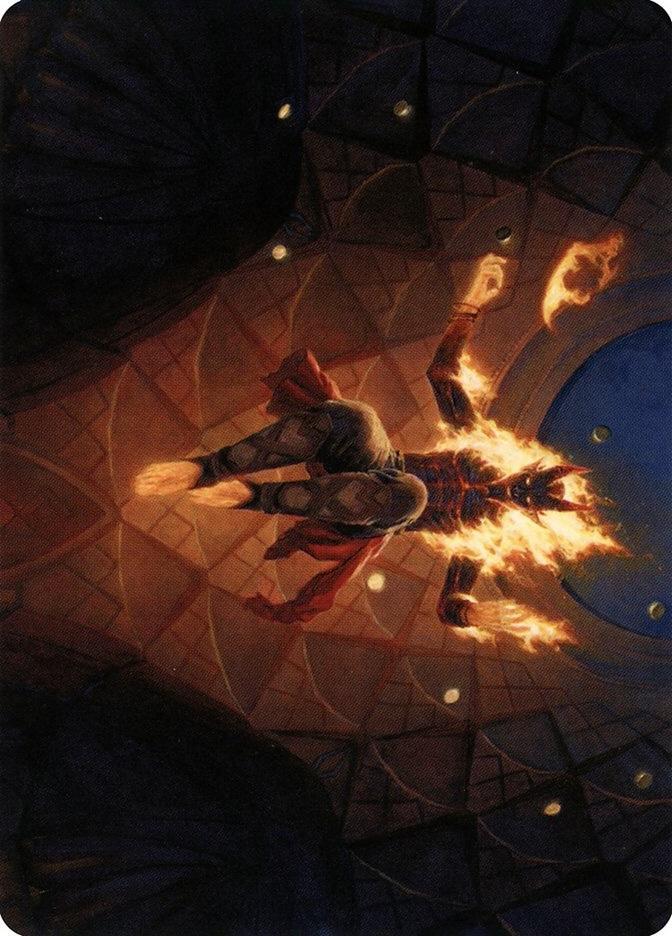 Yusri, Fortune's Flame Art Card (60) [Modern Horizons 2 Art Series]