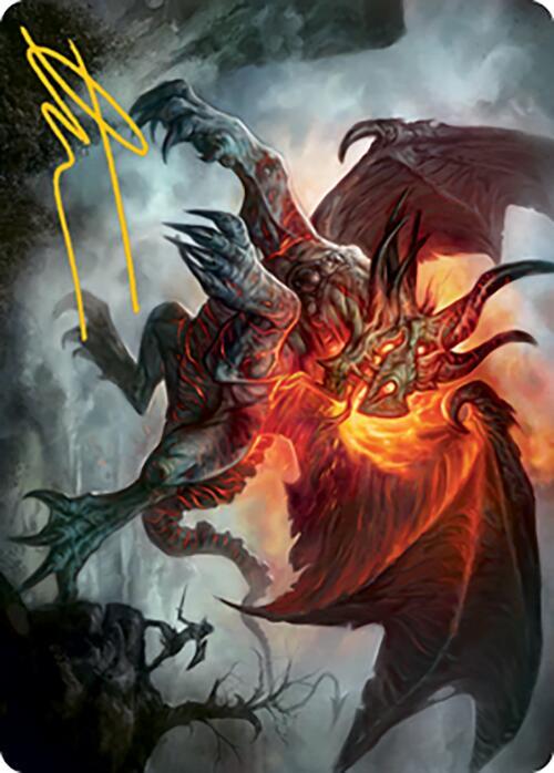 Piru, the Volatile Art Card (Gold-Stamped Signature) (58) [Modern Horizons 2 Art Series]