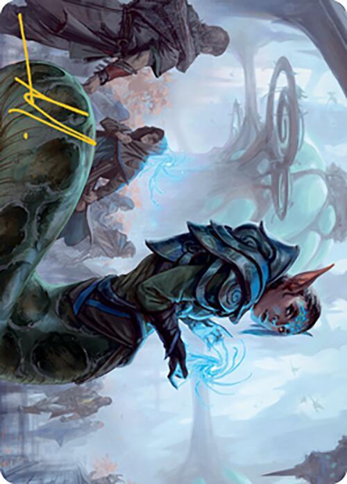 Lonis, Cryptozoologist Art Card (Gold-Stamped Signature) (57) [Modern Horizons 2 Art Series]