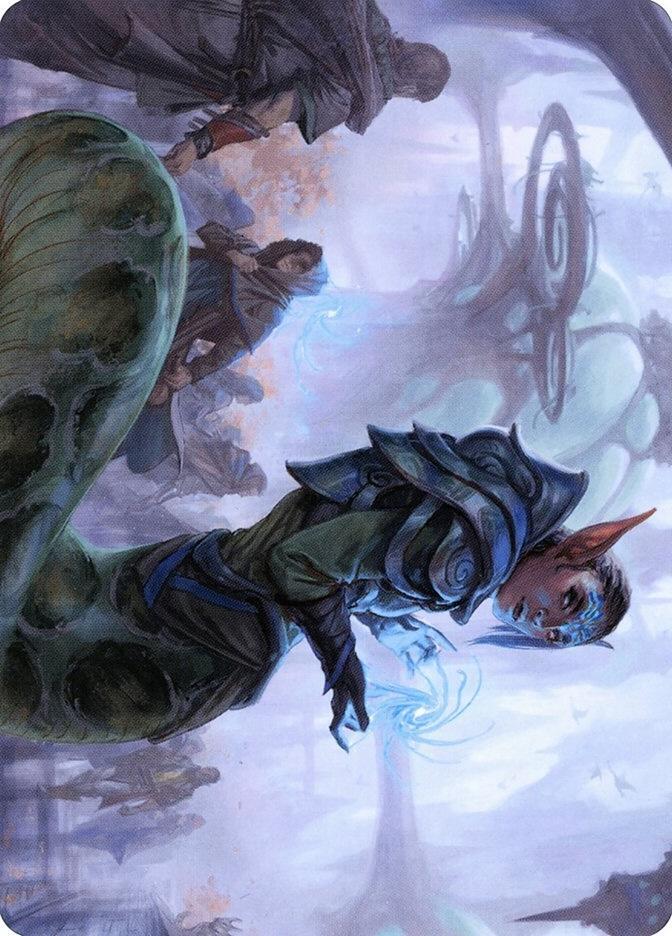 Lonis, Cryptozoologist Art Card (57) [Modern Horizons 2 Art Series]