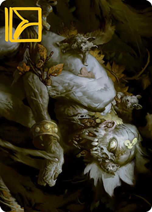 Nested Shambler Art Card (Gold-Stamped Signature) (32) [Modern Horizons 2 Art Series]