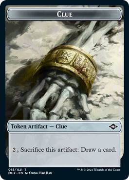 Clue (015) Token [Modern Horizons 2]