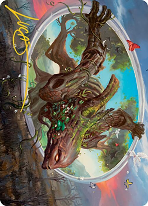 Gaea's Will Art Card (Gold-Stamped Signature) (38) [Modern Horizons 2 Art Series]