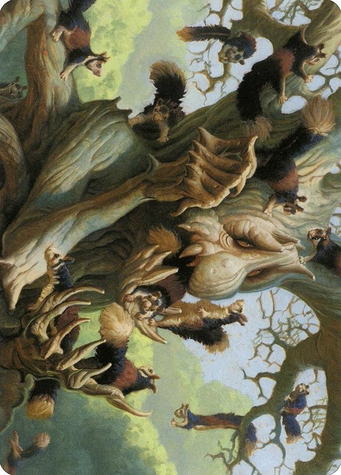 Scurry Oak Art Card (40) [Modern Horizons 2 Art Series]