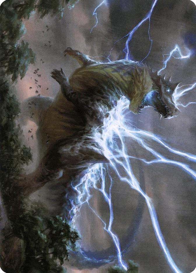 Thrasta, Tempest's Roar Art Card (41/81) [Modern Horizons 2 Art Series]