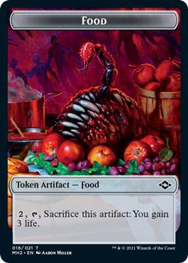 Food (018) Token [Modern Horizons 2]