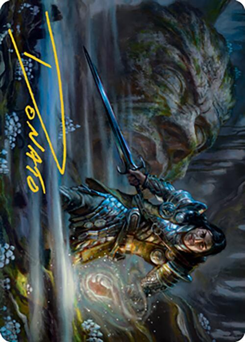 Carth the Lion Art Card (Gold-Stamped Signature) (47) [Modern Horizons 2 Art Series]