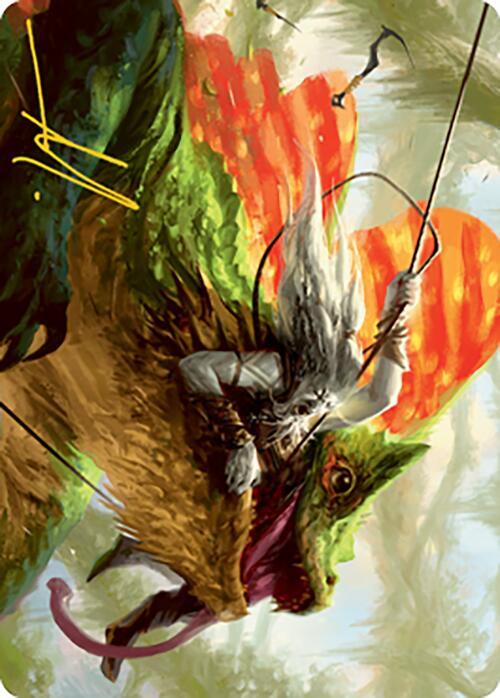 Captured by Lagacs Art Card (Gold-Stamped Signature) (46) [Modern Horizons 2 Art Series]