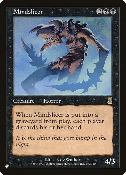 Mindslicer (149/350) [The List]