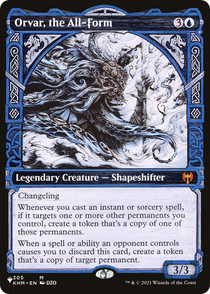Orvar, the All-Form (Showcase) (305/285) [The List] [Showcase]