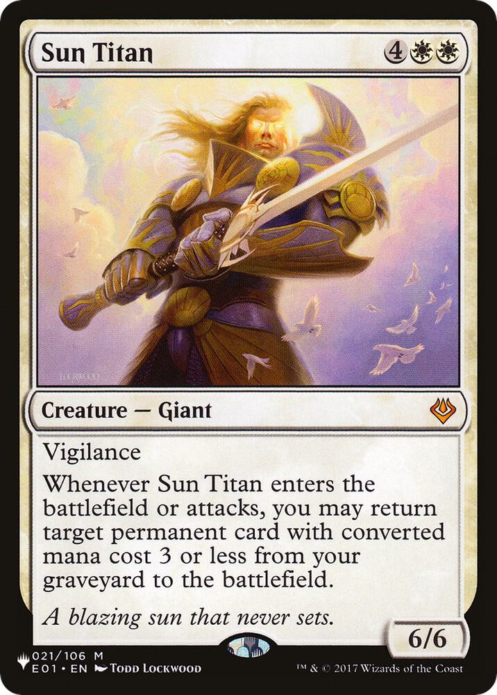Sun Titan (E01) (021/106) [The List]