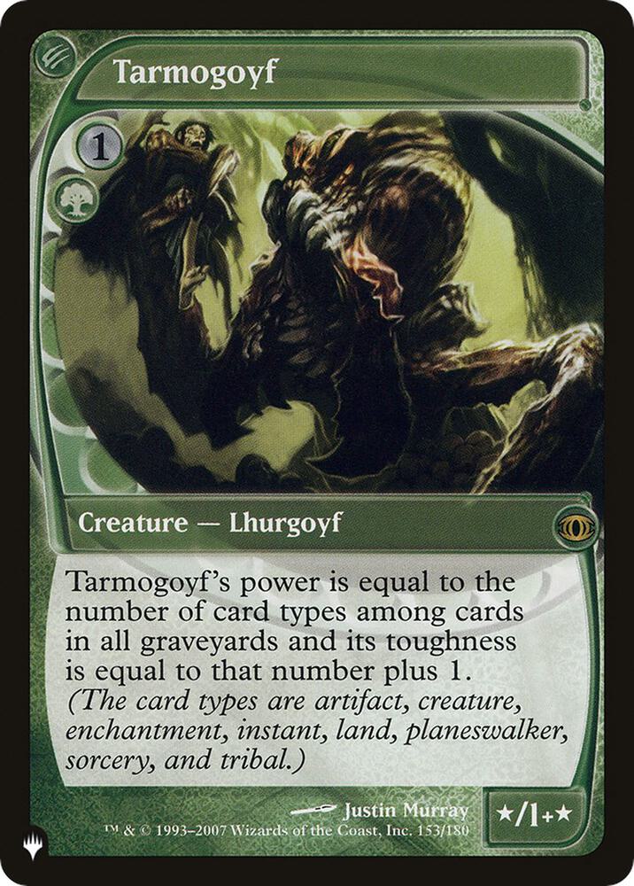 Tarmogoyf (153/180) [The List]