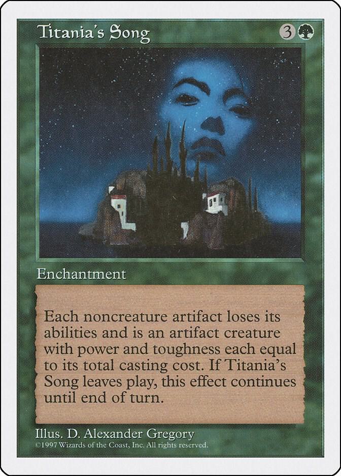 Titania's Song (332) [Fifth Edition]