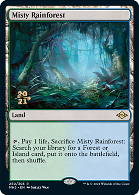 Misty Rainforest (250) [Prerelease Cards]