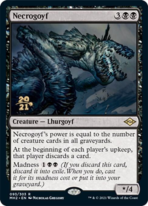 Necrogoyf (93) [Prerelease Cards]