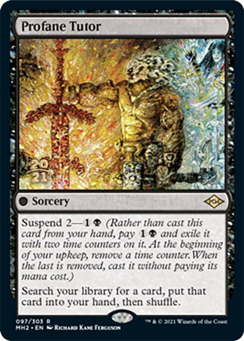 Profane Tutor (97) [Prerelease Cards]