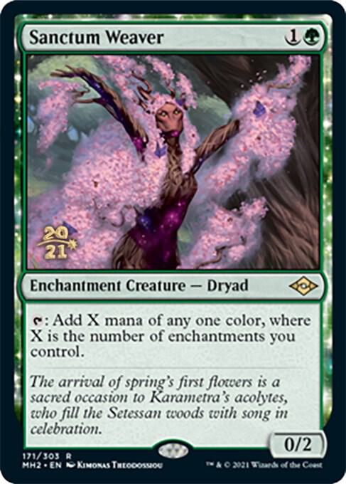Sanctum Weaver (171) [Prerelease Cards]