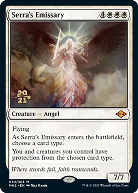 Serra's Emissary (30) [Prerelease Cards]