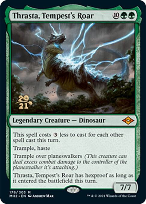 Thrasta, Tempest's Roar (178) [Prerelease Cards]