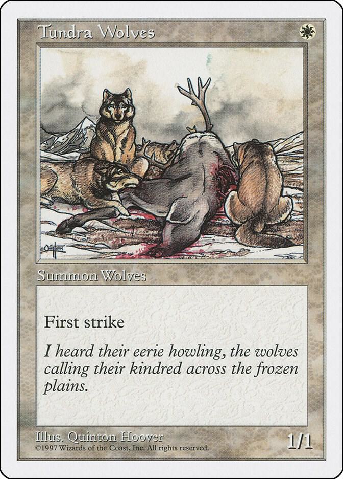 Tundra Wolves (66) [Fifth Edition]