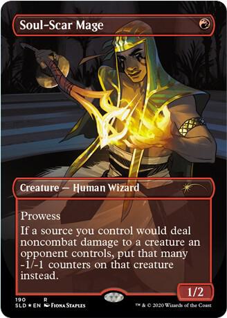 Soul-Scar Mage (190) [Secret Lair Drop] [Borderless]