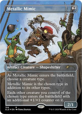 Metallic Mimic (194) [Secret Lair Drop] [Borderless]