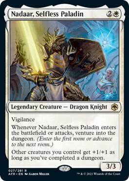Nadaar, Selfless Paladin (27) [Adventures in the Forgotten Realms]